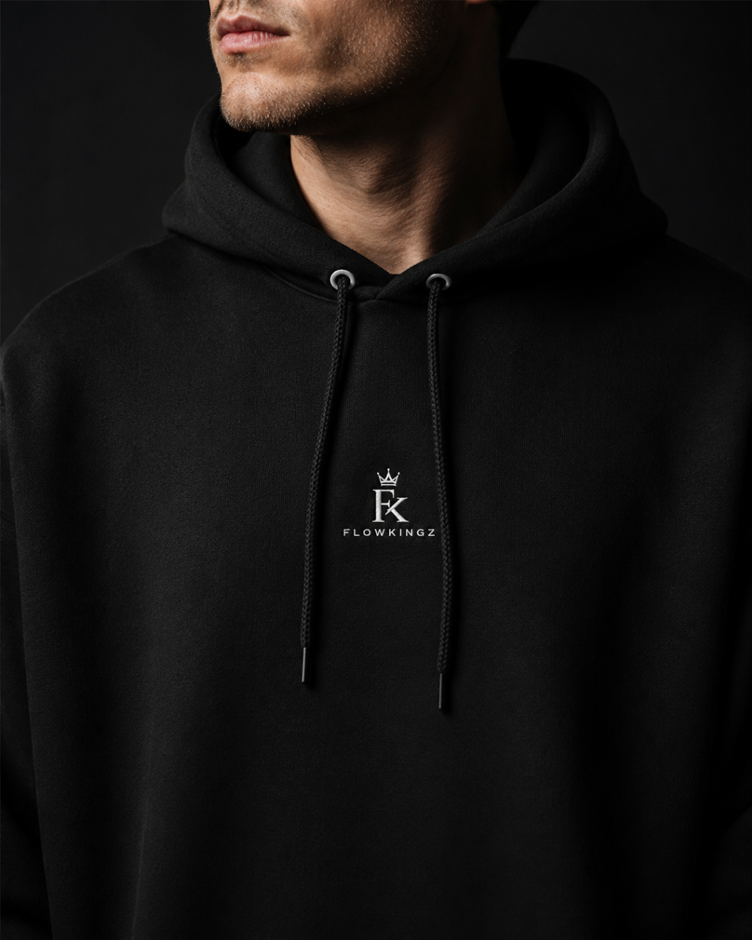 Signature hoodie worn
