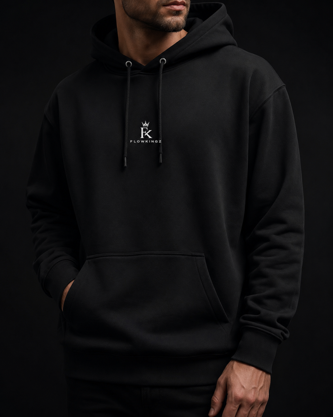 FlowKingz Signature Hoodie — front view